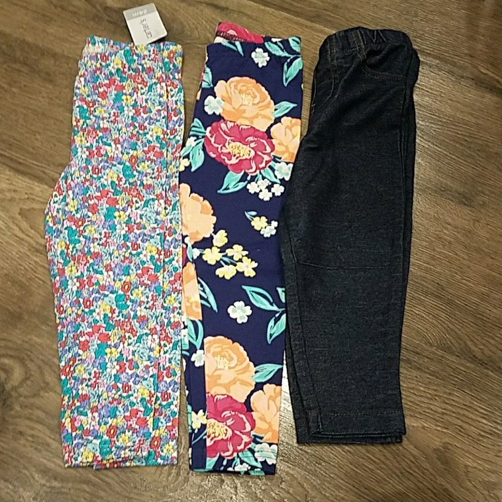 24month leggings and pair of jeggings